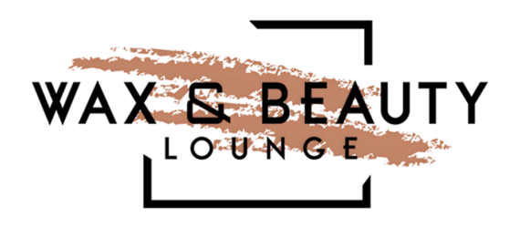 wax and beauty lounge logo inverted