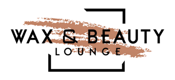 wax and beauty lounge logo inverted